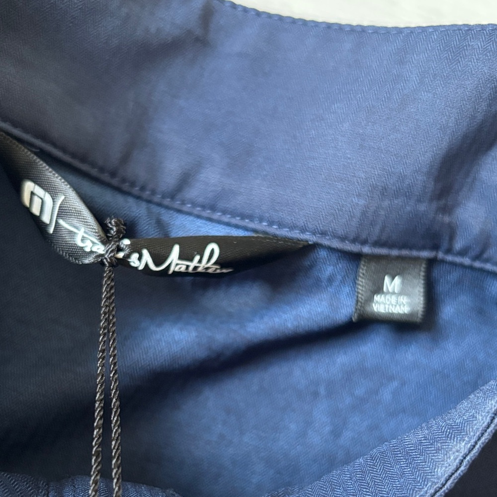 TravisMathew Surfside Full-Zip Jacket navy size medium New With‎ Tags - Picture 6 of 7
